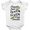 pumpkin spice hocus pocus and cozy sweaters Baby Bodysuit