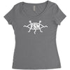 fsm church of the flying spaghetti monster Women's Triblend Scoop T-shirt