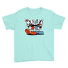cuphead and mugman Youth Tee