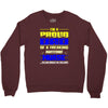 proud dad nurse Crewneck Sweatshirt