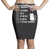 meow meaning Pencil Skirts