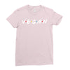 vegan friends tv show parody Ladies Fitted T-Shirt