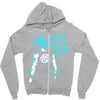 Super Saiyan God DB Super Goku Zipper Hoodie