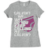 calvin Ladies Fitted T-Shirt