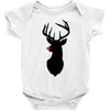 deer skull christmas Baby Bodysuit