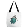 dungeons and dragons dice Tote Bags
