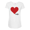 Bestie Maternity Scoop Neck T-shirt