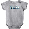 magical unicorns Baby Bodysuit