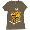 wario Ladies Fitted T-Shirt