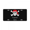 captain jack License Plate