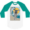 ride and surf 3/4 Sleeve Shirt