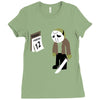 Friday The 12Th Funny Horror Movie Ladies Fitted T-Shirt