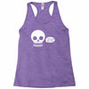 i live inside your face skull Racerback Tank