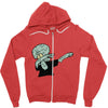 DABBİNG LEPRECHAUN Zipper Hoodie