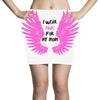 i wear pink for my mom Mini Skirts