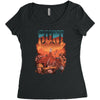 run! Women's Triblend Scoop T-shirt