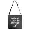 pet lover girls im one leads to another Adjustable Strap Totes