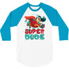 super dude 3/4 Sleeve Shirt