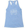 Papa Mama Chappie Racerback Tank