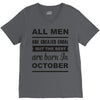 all men are created equal october V-Neck Tee