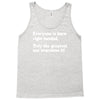 everyone born right handed left handed Tank Top