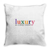 Luxury As A Croad Concept Throw Pillow