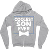 Coolest Son Ever Zipper Hoodie