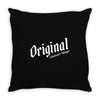 Original Authentic Vintage Throw Pillow