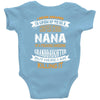 Super Cool Nana Of A Freaking Awesome Granddaughter Baby Onesie
