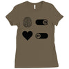 How To Live A Happy Life Ladies Fitted T-Shirt