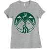 twin pies coffee Ladies Fitted T-Shirt