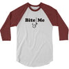 bite me 3/4 Sleeve Shirt
