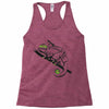 blending in to night Racerback Tank