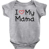 I Love My Mama Baby Bodysuit