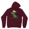 christmas dinosaur Unisex Hoodie