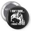 i dont snore i dream i`m a 4 x 4 Pin-back button