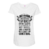 I Am A July Woman Maternity Scoop Neck T-shirt