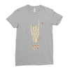 Rock On Ladies Fitted T-Shirt