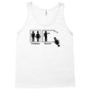 problem solved funny t shirt marriage wife beer Tank Top