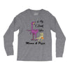 mama &amp; pizza dinasour Long Sleeve Shirts