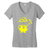 camiseta minion mecanic Women's V-Neck T-Shirt