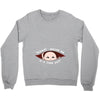 June Peeking Out Asian Baby Boy Crewneck Sweatshirt