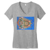 Bali barong Women's V-Neck T-Shirt