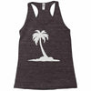palm tree Racerback Tank