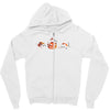 spooky kitties Zipper Hoodie