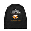 I Only Drink Beer 3 Days A Week Yesterday Today And Tomorrow Baby Beanies