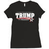 trump for president 2016 make america great again Ladies Fitted T-Shirt