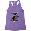 who loves doberman Racerback Tank