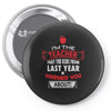 funny teacher Pin-back button