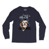 who loves lhasa apso Long Sleeve Shirts
